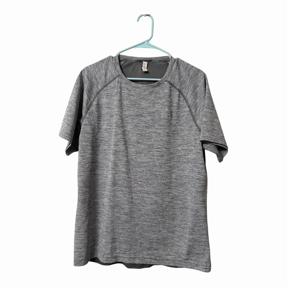 Under Armour UA Tech Run Men's Large Gray Short Sleeve Performance Tee